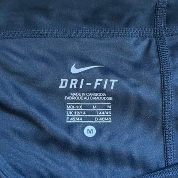 Nike Skort Black with Royal Blue Trim - Picture 5 of 7